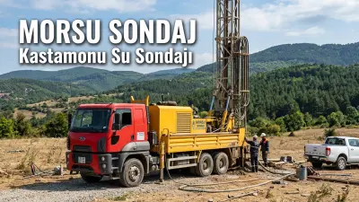 Kastamonu Su Sondajı | Profesyonel Kuyu Açma ve Artezyen Hizmeti