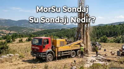 Su Sondajı Nedir? Su Kuyusu Nasıl Açılır? (2026 Rehber)